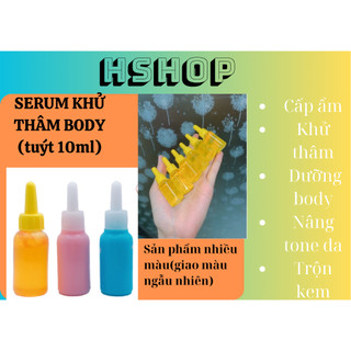 Serum collagen kích trắng mix kem body - serum khử thâm - vitamin kich trắng