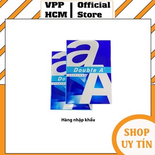 Giấy in a5 double a chính hãng đủ 500 tờ - giấy in photocopy giá rẻ tphcm