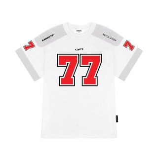 Áo thun bóng rổ số 77 tay ngắn kiểu retro mỹ cá tính, áo số 77 form unisex chất 100% cotton siêu đẹp