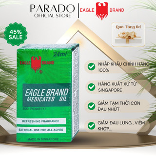 Dầu cù là xanh con ó eagle balm 20g - singapore