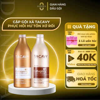 Dầu gội TACAVY Professional phục hồi hư tổn khô sơ gãy rụng Danawa 500ML