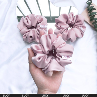 LUCY - Dây chun buộc tóc Lụa Scrunchies Handmade