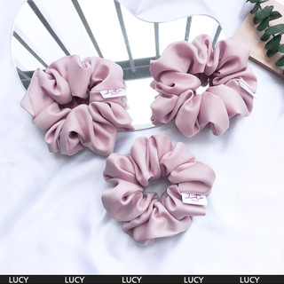 LUCY - Dây chun buộc tóc Lụa Scrunchies Handmade