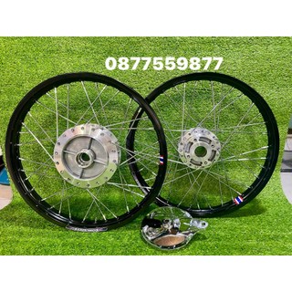 Bộ bánh Đùm mạ crom kèm má sau Crom và niềng nhôm solute . sirius. Jupiter. Taurus. Exciter 2010