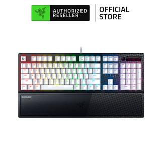 Bàn phím gaming razer blackwidow v3 roblox edition full size | switch razer™ green | uv-coated abs keycaps | led rgb