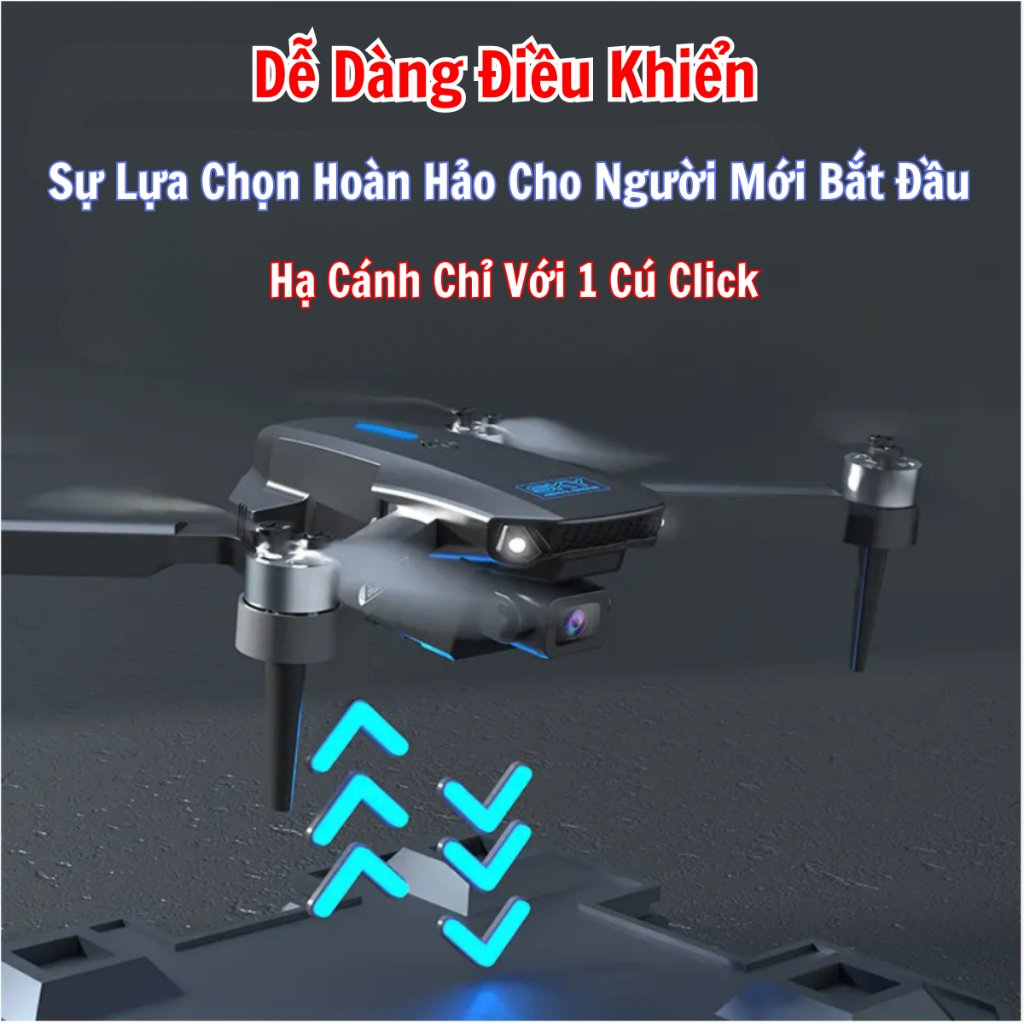 Máy bay camera flycam mini giá rẻ flycam drone E88 Max điều khiển từ xa quay phim, chụp ảnh | BigBuy360 - bigbuy360.vn
