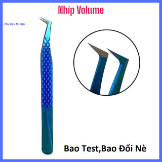 Nhíp volume pakistan phủ nhám nano,nhíp mũi vuông 12mm_nhíp nối mi tạo fan,cây gắp mi_tách nối mi classic