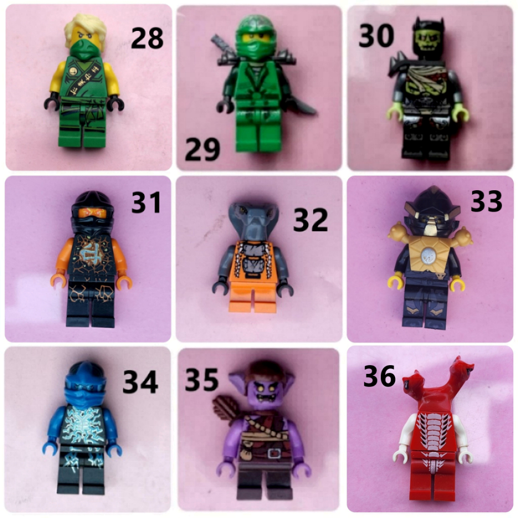 Minifigures Ninjago mẫu 2