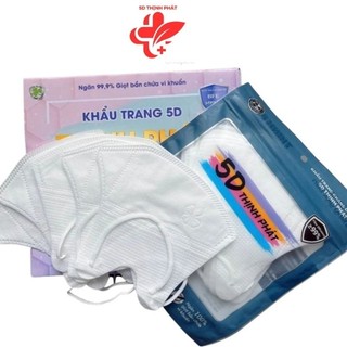 1 chiếc khẩu trang 5d mask