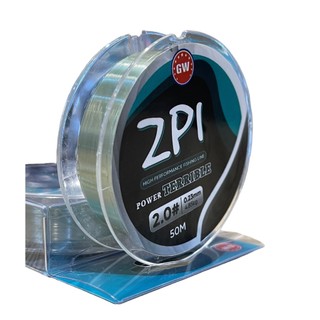 Dây Cước Câu Cá GW ZPI 50m – Màu Xanh Nước, Mềm, Cắt Nước Tốt