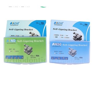 Mắc cài tự khoá - Mắc cài kim loại tự buộc KND - Mắc cài tự đóng - Mắc cài thông minh