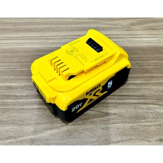 Vỏ mạch pin Dewalt 18V Li-ion 3.7V 2 hàng ( 10 cell ) có led báo pin, nhận sạc zin.