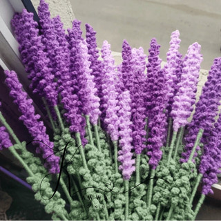 [HANDMADE] Hoa len LAVENDER🪻
