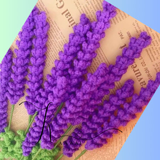 [HANDMADE] Hoa len LAVENDER🪻