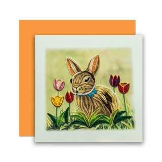 Thiệp Handmade, Thiệp Giấy Xoắn (Quilling Cards) - Thiệp Sinh Nhật, Tình Yêu, Chúc Mừng - ANIMAL 15x15cm