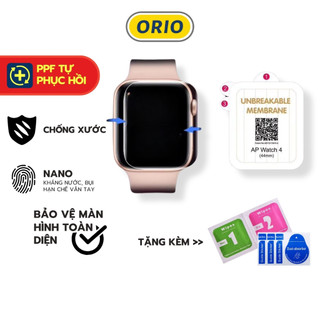 Miếng Dán PPF Apple Watch, Smartwatch  Nhám AG Chống Vân Tay, Tự Phục Hồi Series ORIO