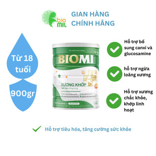 Sữa Biomil Xương Khớp 900gr hỗ trợ ngăn ngừa loãng xương dành cho người từ 18 tuổi trở lên