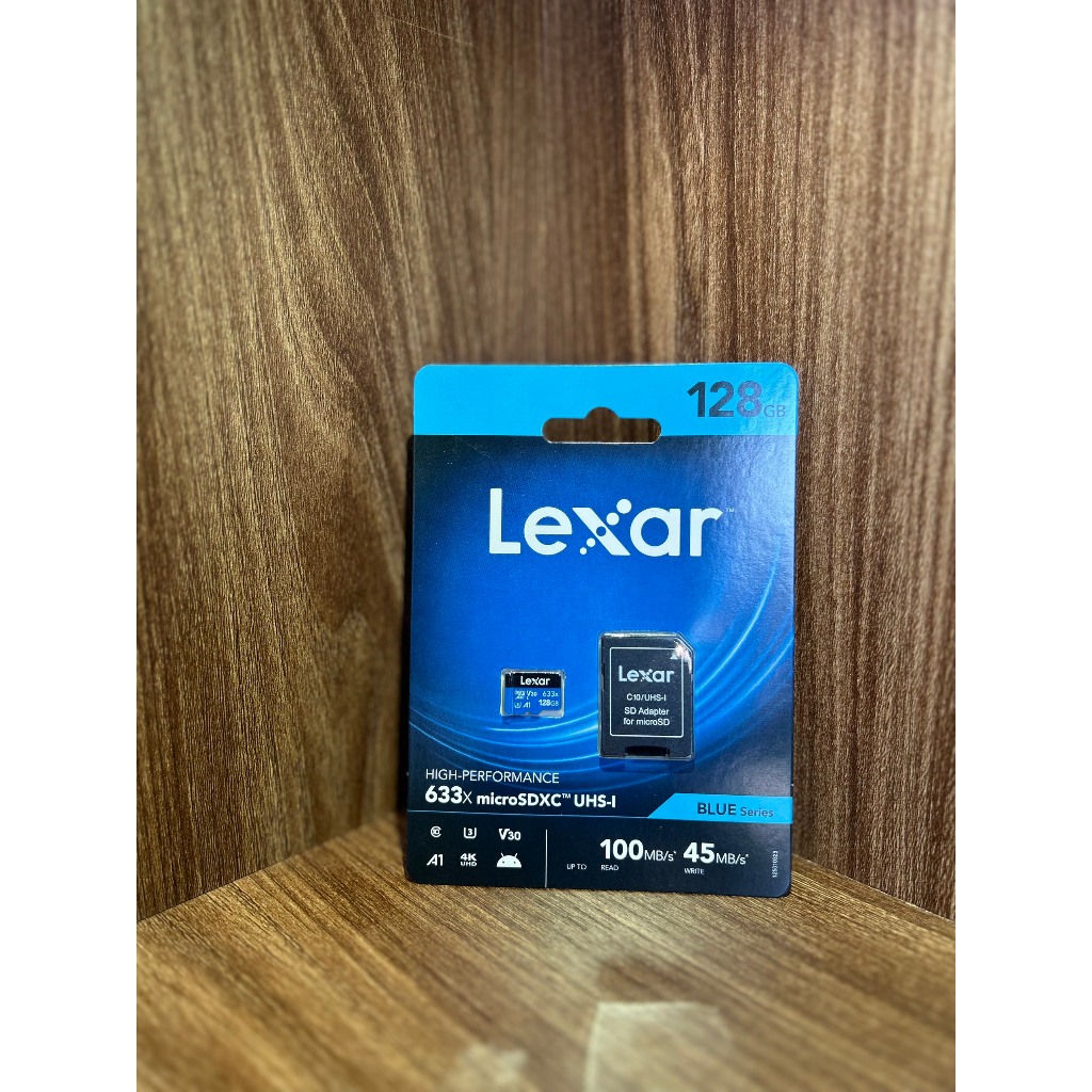 Thẻ nhớ chính hãng LEXAR 128GBCao cấp, tốc độ đọc lên tới 100Mb/s