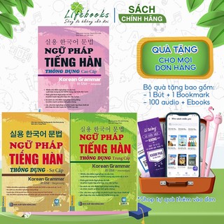 Sách - combo ngữ pháp tiếng hàn thông dụng
