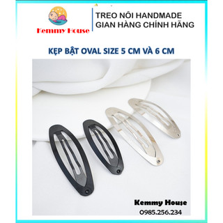 Kẹp bật Oval các size 5 cm và 6 cm