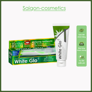 Kem Đánh Răng Thảo Mộc Thơm Miệng White Glo 150g Herbal Whitening