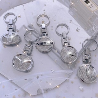 Móc khoá Logo nhiều hãng ô tô, xe hơi đính đá - Hàng Kpro chất lượng cao