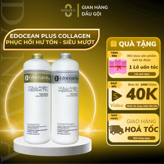 Dầu gội xả Edocean Collagen Keratin 500ML/1000ML