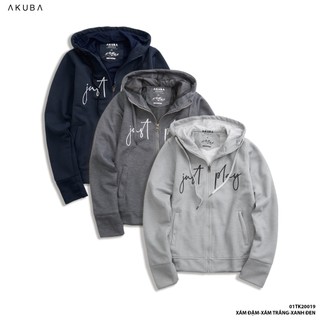  Áo khoác nam AKUBA trơn, form oversize, chất liệu dày dặn, bền màu 01TK20019