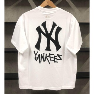 [ CHÍNH HÃNG ] ÁO TSHIRT MLB BIG LOGO NEW YORK YANKEES ĐEN / TRẮNG