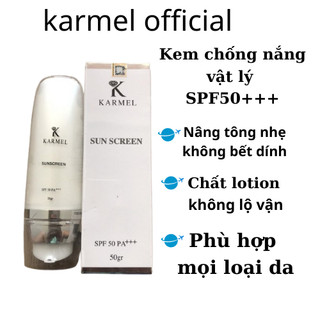Kem chống nắng kamel sun sereen - kem dưỡng ẩm cho da dầu và  da khô, kem dưỡng da toàn thân