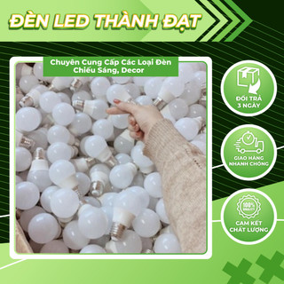 Bóng đèn led 💥 cao cấp 💥 đèn led 1w 3w 5w bóng màu vàng vỏ trắng