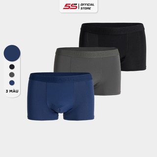  Combo 3 Quần Sịp Đùi Nam 5S FASHION Mềm Mịn, Thấm Hút, Dệt Đục Lỗ Thoáng Khí, Co Giãn (3C-BOX22002)
