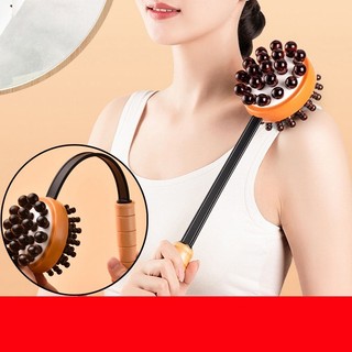 Búa gỗ massage trị liệu toàn thân gãi ngứa cơ thể búa đấm lưng thư giãn đa năng