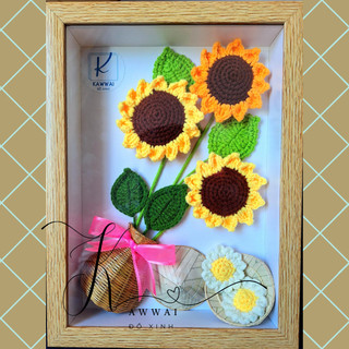 [HANDMADE] Hoa len HƯỚNG DƯƠNG🌻[ẢNH THẬT]