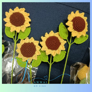 [HANDMADE] Hoa len HƯỚNG DƯƠNG🌻[ẢNH THẬT]