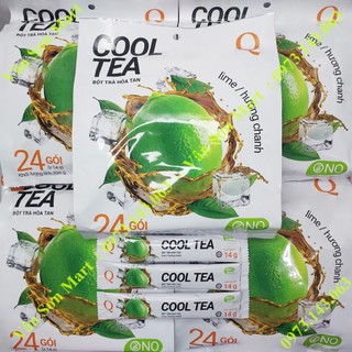 05 bịch trà Chanh Cool Tea Trần Quang 336g (24 gói dài x 14g)