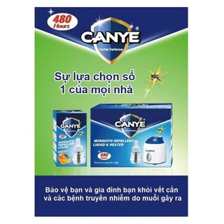 Máy xông và Lọ Tinh dầu CANYE , Hackerr đuổi muỗi côn trùng an toàn cho mọi người( sẵn hàng)