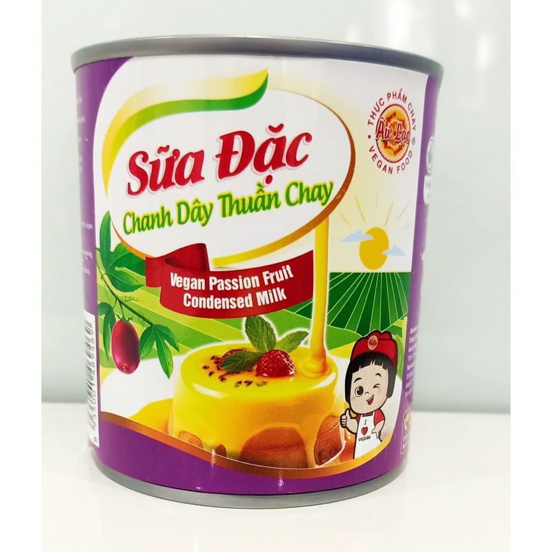 Sữa Đặc Chanh Dây Thuần Chay Âu Lạc