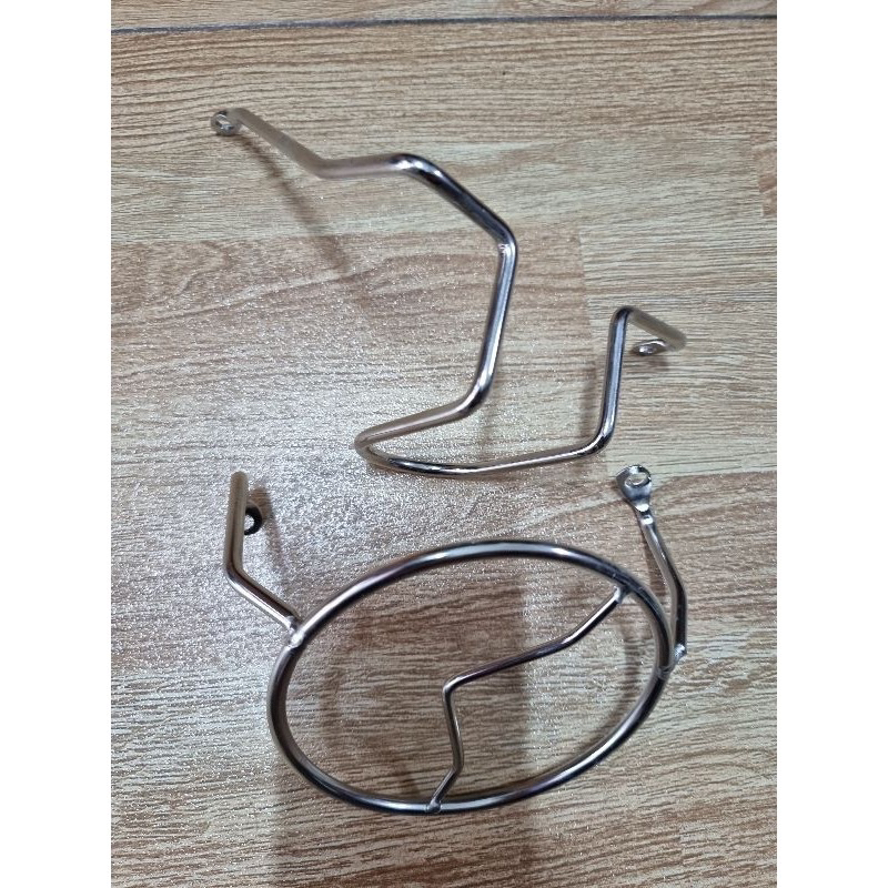 Ốp bảo vệ xe máy Wave cũ, xe Dream cũ - Ốp bảo vệ inox tiện lợi cho xe