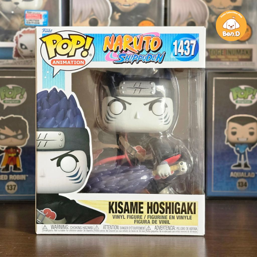 Mô hình chính hãng Funko Pop Super Naruto Shippuden - Kisame Hoshigaki #1437