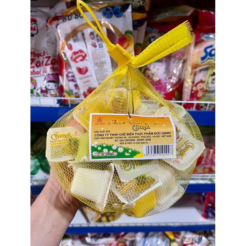 Thạch Sữa Chua Trái Cây Chapi Đức Hạnh 900g