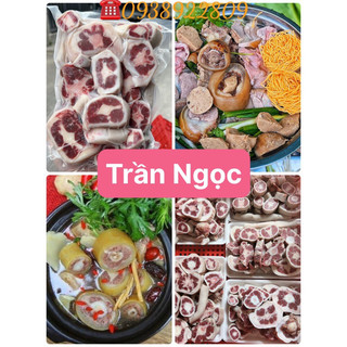 Đuôi bò có da cắt khúc 1 khay 500gr