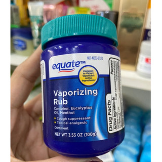 Dầu nóng equate vaporizing rub 100g