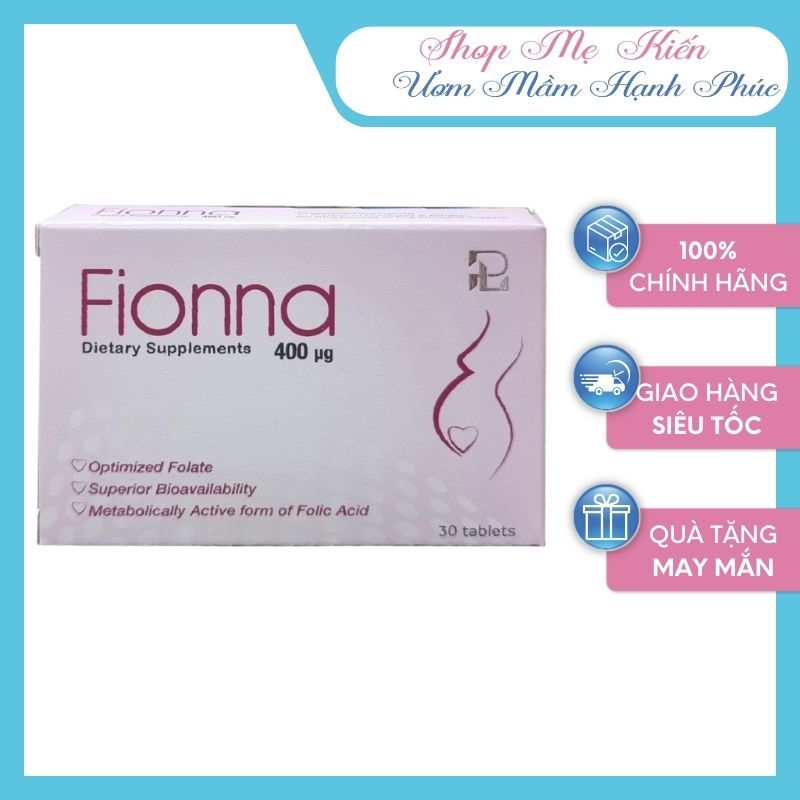 Fionna-5 MTHF -Hỗ trợ cho phụ nữ trước và sau mang thai - Shop Mẹ Kiến