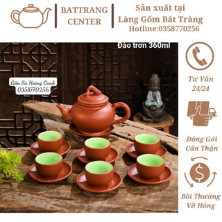 Ấm chén pha trà Bát Tràng Tử Sa đất nung đỏ-các dáng ấm đẹp,mộc mạc-giá rẻ tận xưởng