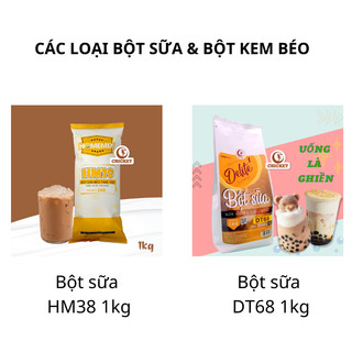 Combo Trà Sữa Trân Châu Đài Loan ( Trân Châu Đen Douxian + Trà + Bột Sữa + Đường Đen Đài Loan) - CRICKET