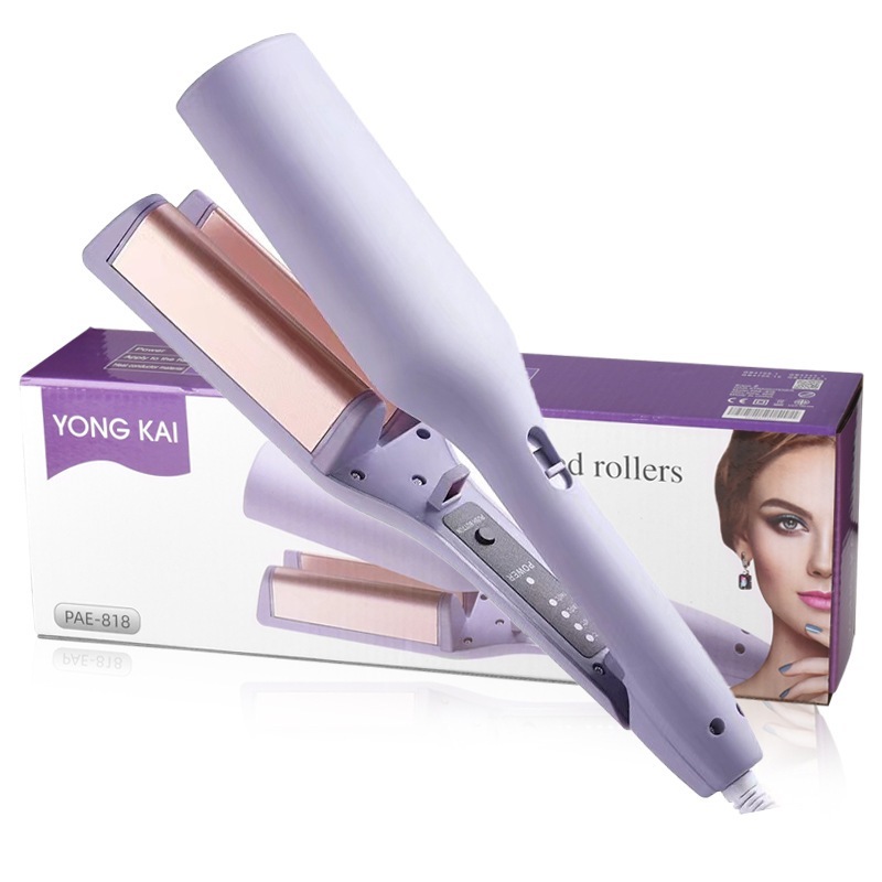 Máy Uốn Tóc Xoăn Tự Động Giữ Nếp Tóc Lâu, Máy Làm Tóc Gợn Sóng An Toàn Nhỏ Gọn Dễ Dàng Mang Theo