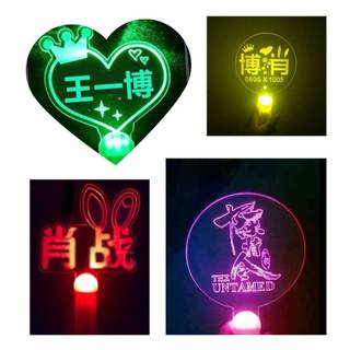 Lightstick Vương nhất bác đèn phát sáng gậy cổ vũ ánh sáng hòa nhạc phát sáng nhóm nhạc idol Hàn quốc tặng ảnh