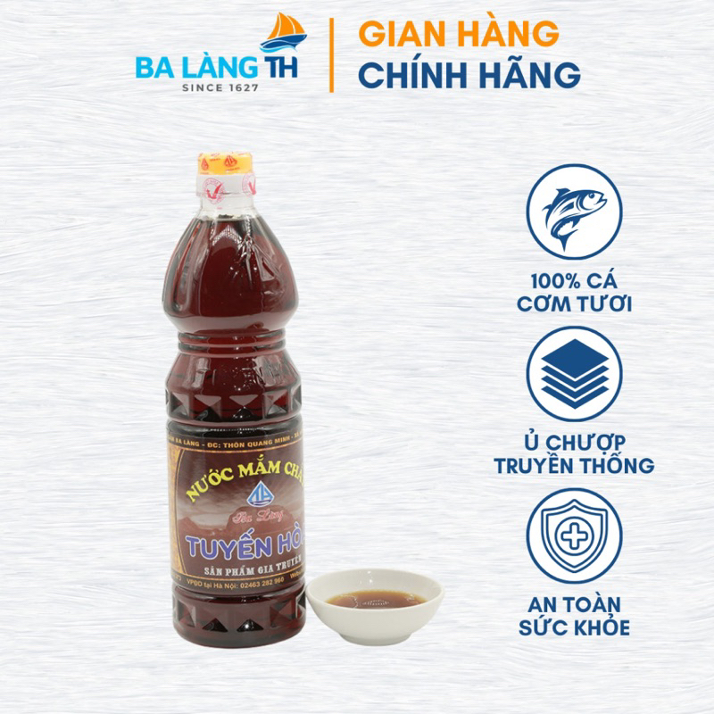 Mắm chắt Ba Làng tuyến hoà 800ml