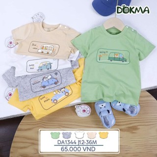 Dokma - Áo cộc tay bé trai size từ 9 tháng đến 36 tháng